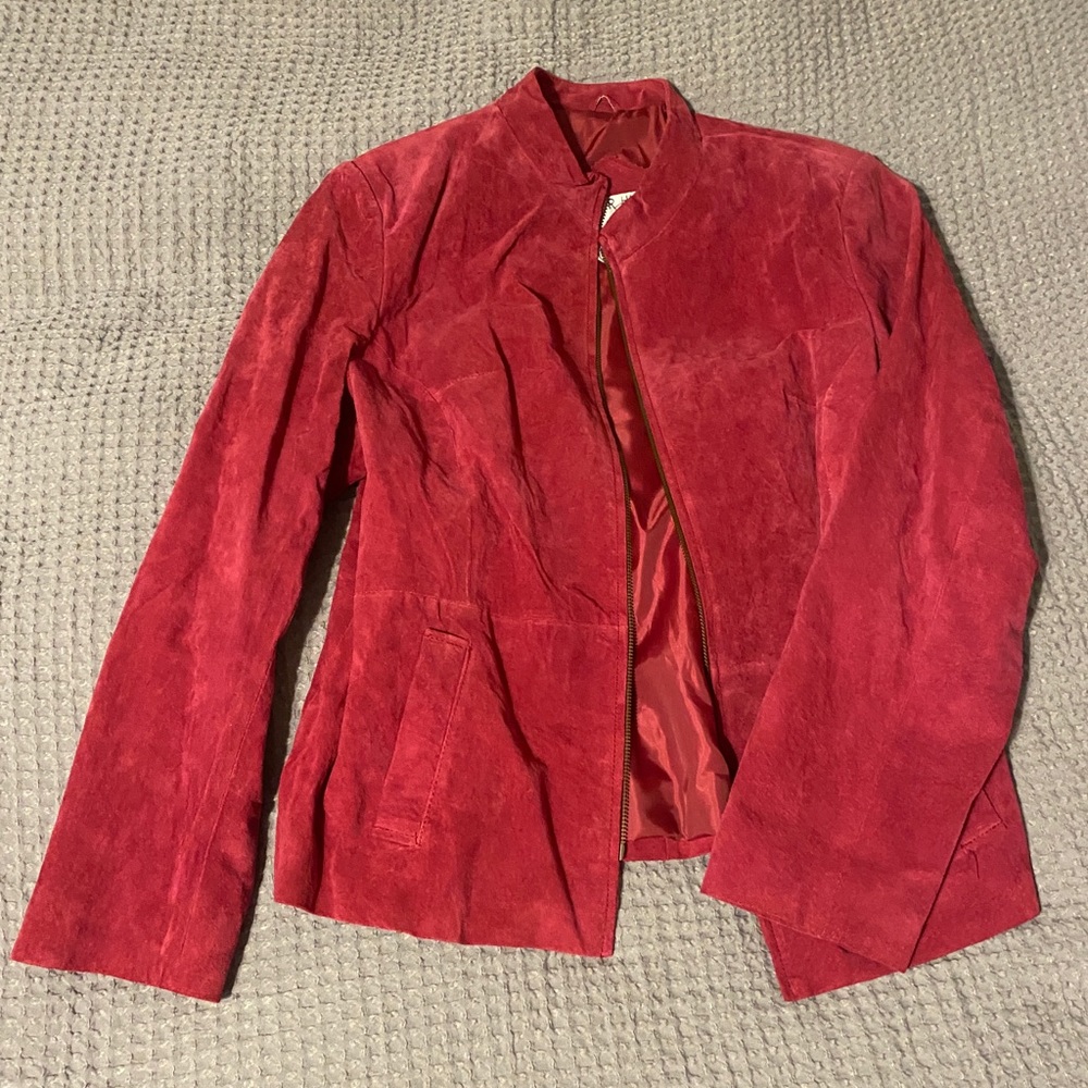 Tower hill genuine leather women’s jacket